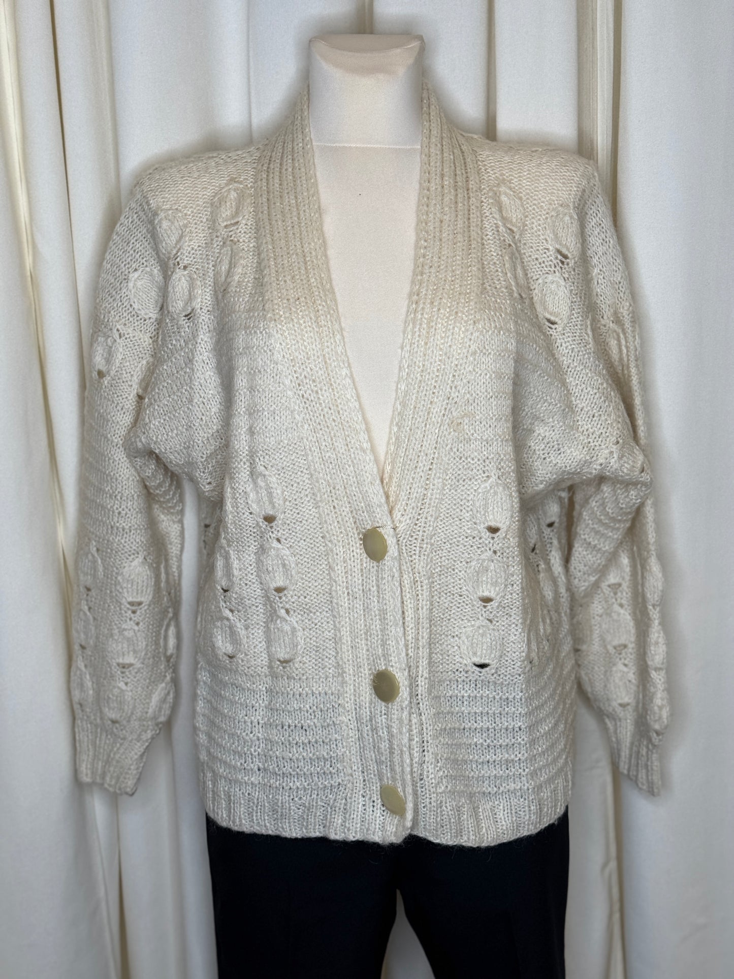 Handmade pletený cardigan