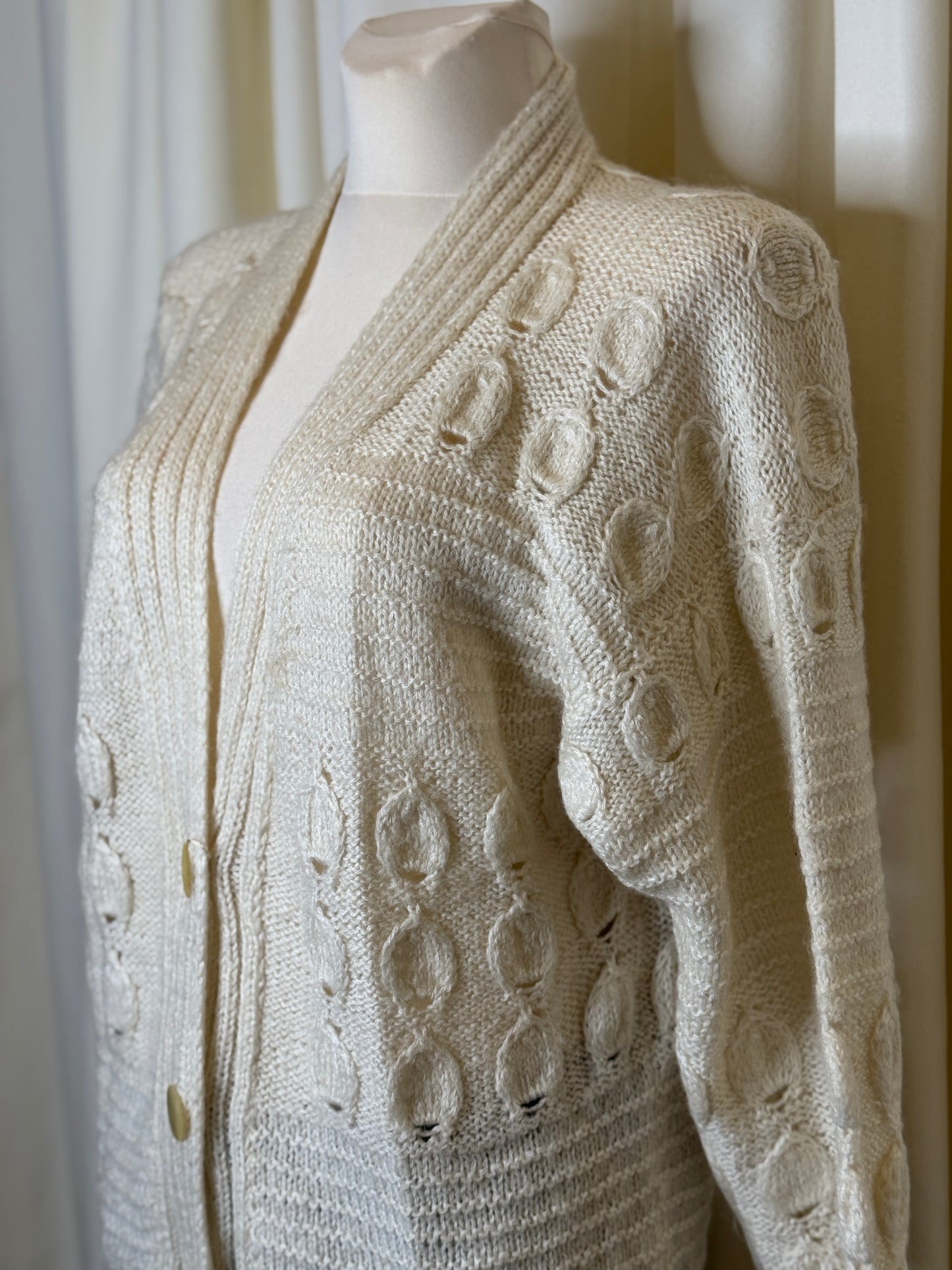 Handmade pletený cardigan