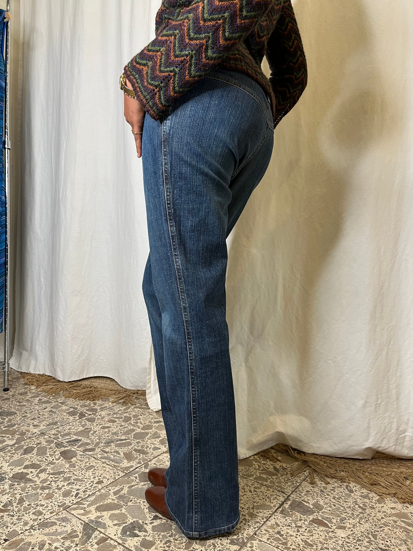 Moschino bootcut džíny