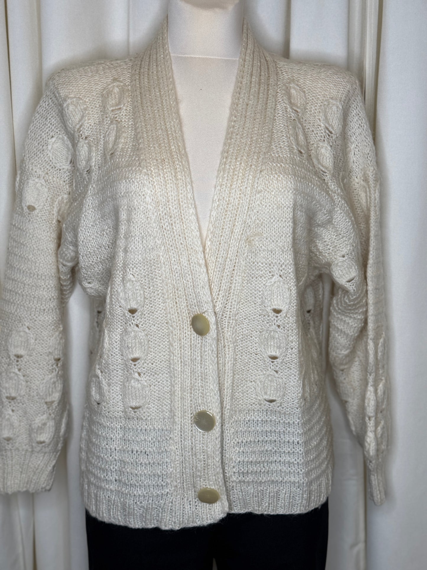 Handmade pletený cardigan